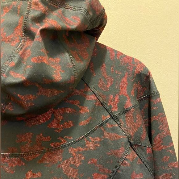 Anne Klein Sport full Zip hoodie black/muted red jacket L - Picture 4 of 8